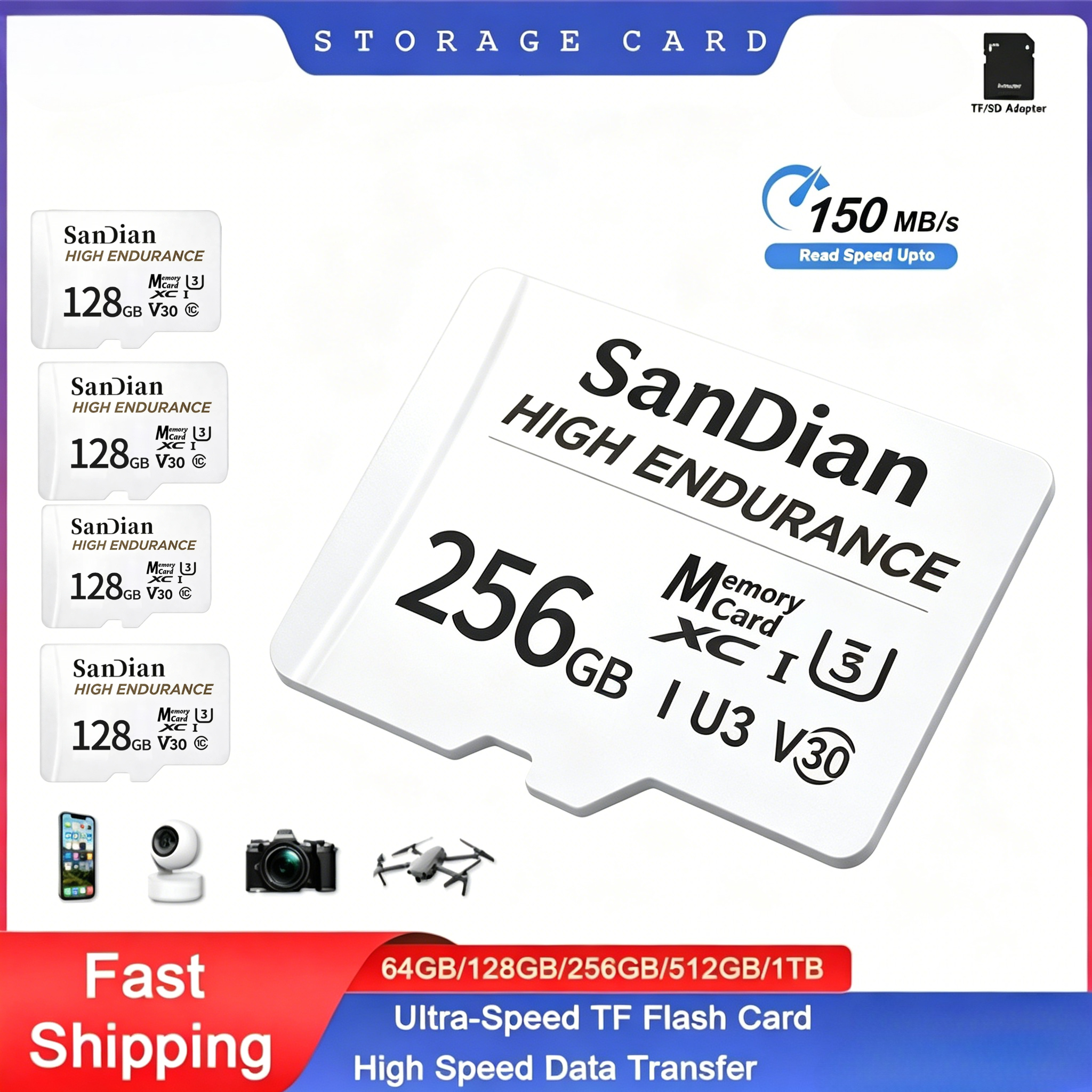 Home Assistant Sd - 2026 High Endurance micro Tf SD