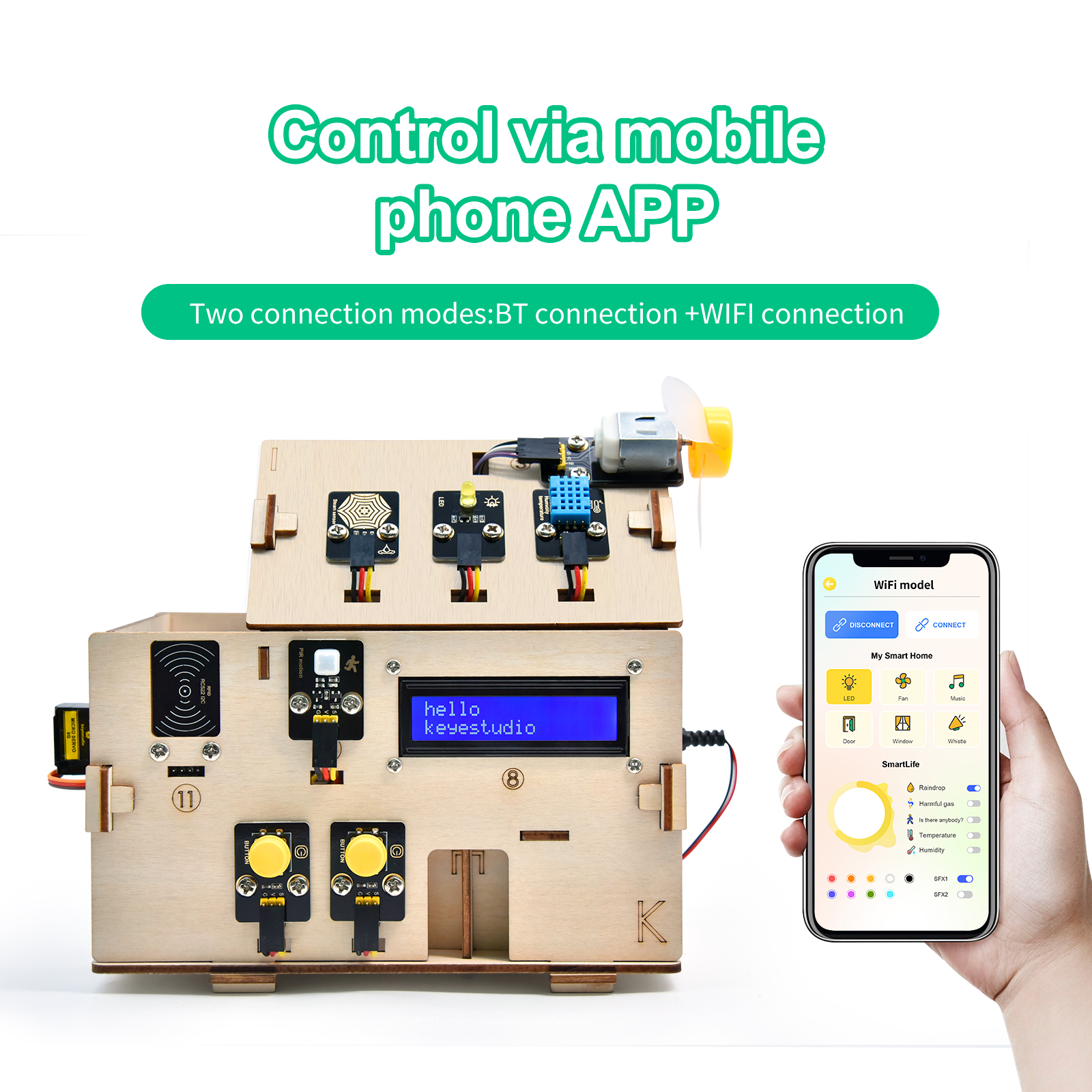 Home Automation With Arduino - Keyestudio Complete IOT Smart Home Starter