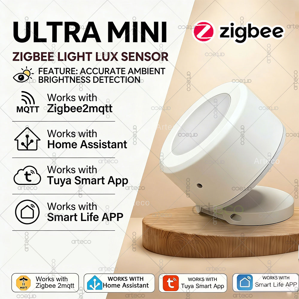 Ultra Mini Zigbee Light Sensor - Home Automation Technology reseña y precio