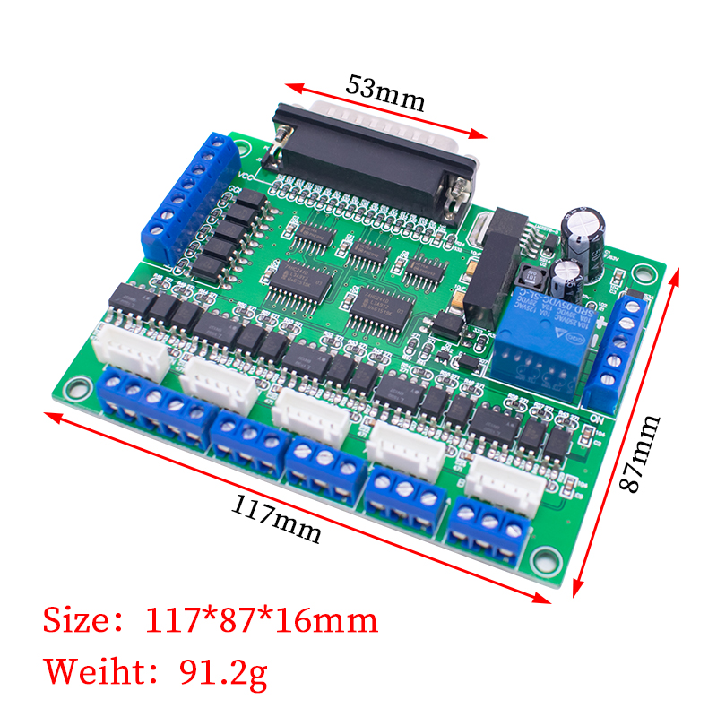 MACH3 5-Axis CNC Interface Boa - Diy Automation Projects reseña y precio