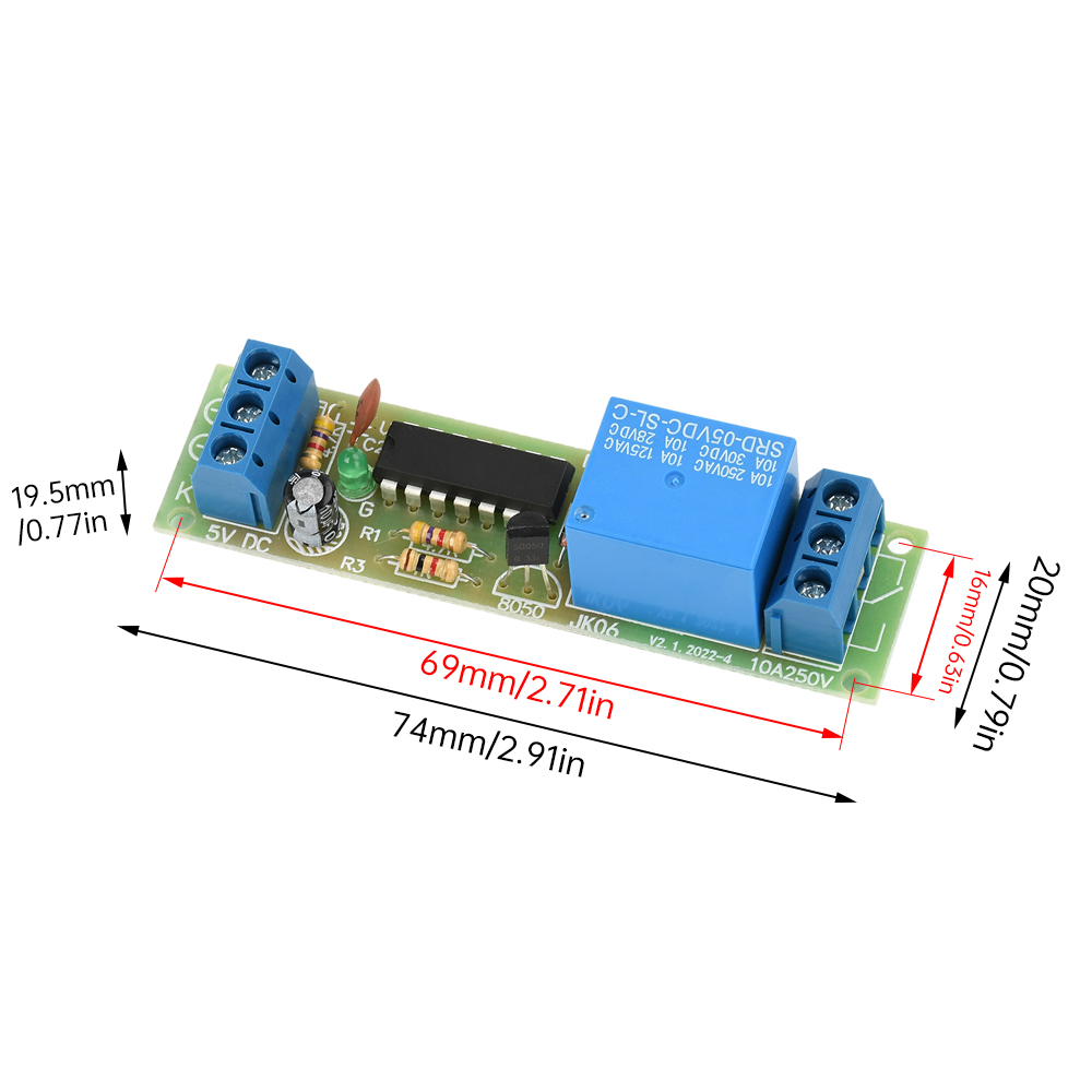 DC 5V Flip-Flop Latch Relay Mo - Shelly Relay Module reseña y precio