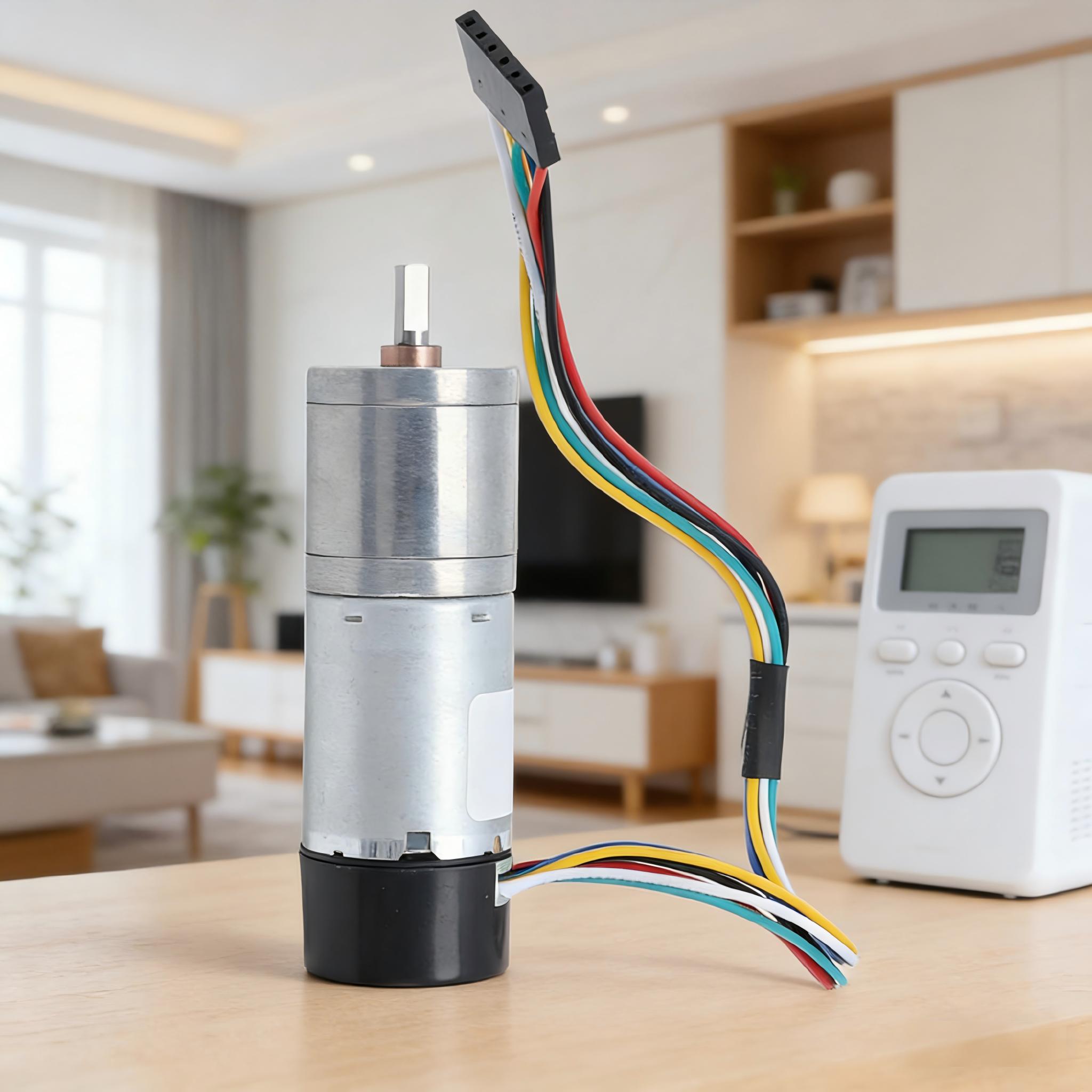JGA25 371 DC Geared Motor 25mm - Diy Automation Projects reseña y precio