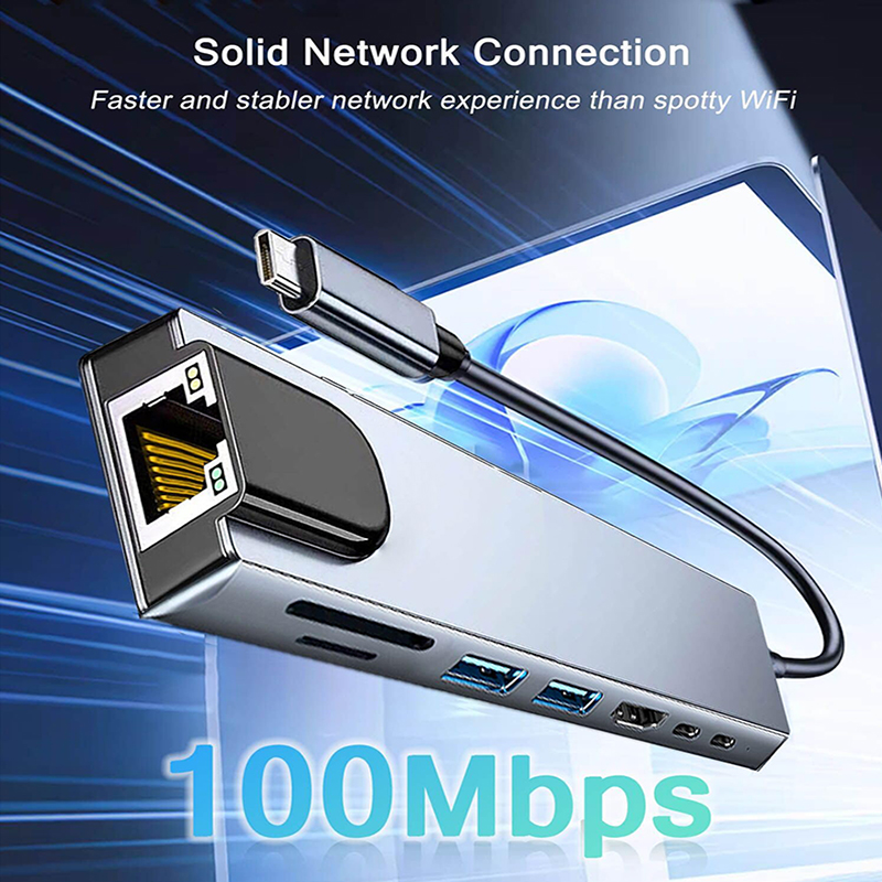 8 In 1 USB Type C Hub for MacB - Home Assistant Sd reseña y precio
