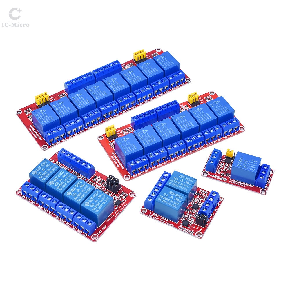 1 2 6 4 8 Channel 5V 12V 24V R - Relay 8 Channel Board reseña y precio