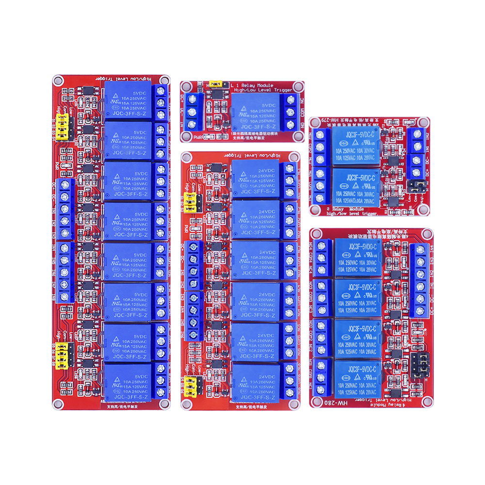 1 2 6 4 8 Channel 5V 12V 24V R - Relay 8 Channel Board reseña y precio