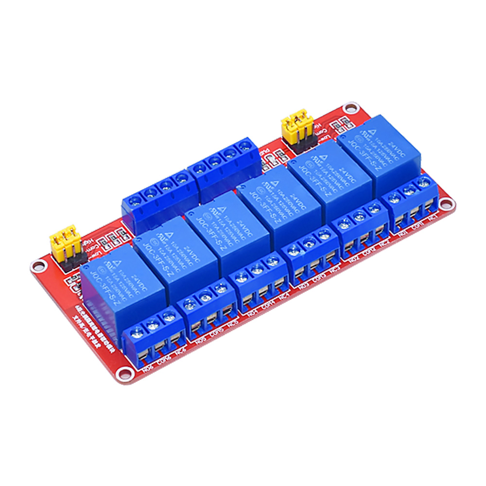 1 2 6 4 8 Channel 5V 12V 24V R - Relay 8 Channel Board reseña y precio