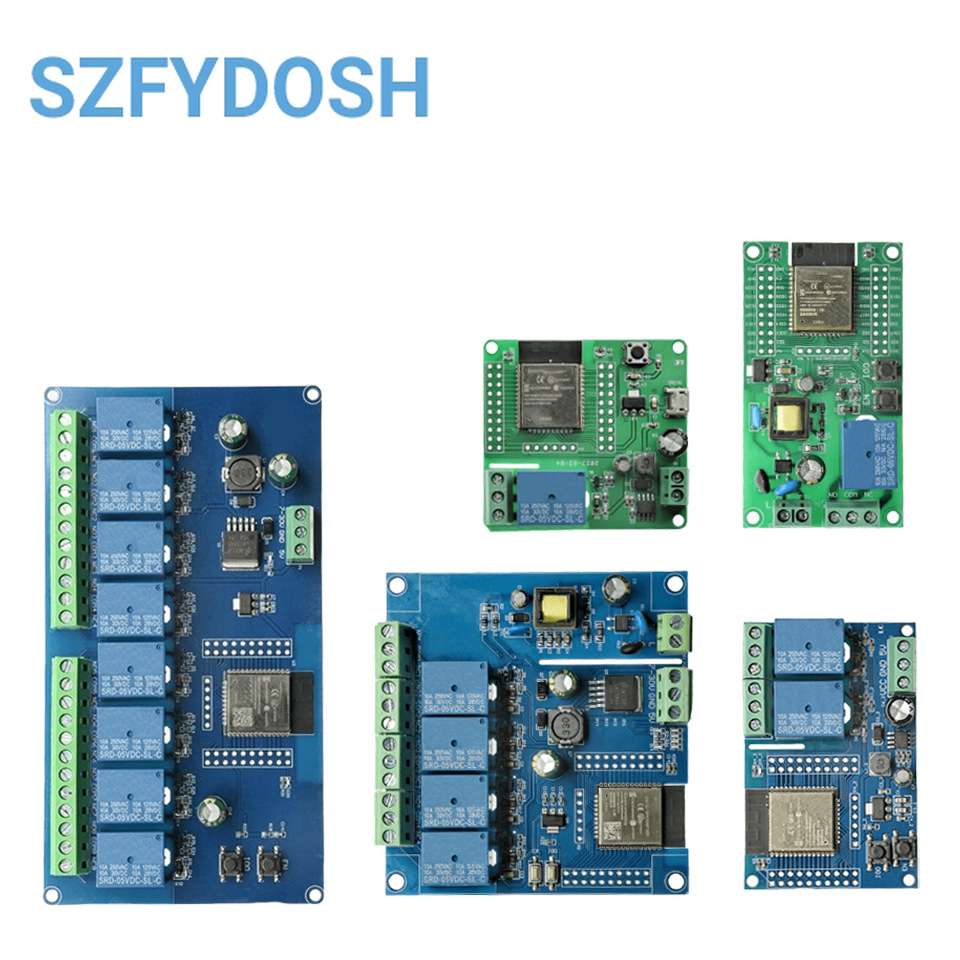 1/2/4/8 Channel WIFI Bluetooth - Relay 8 Channel Board reseña y precio