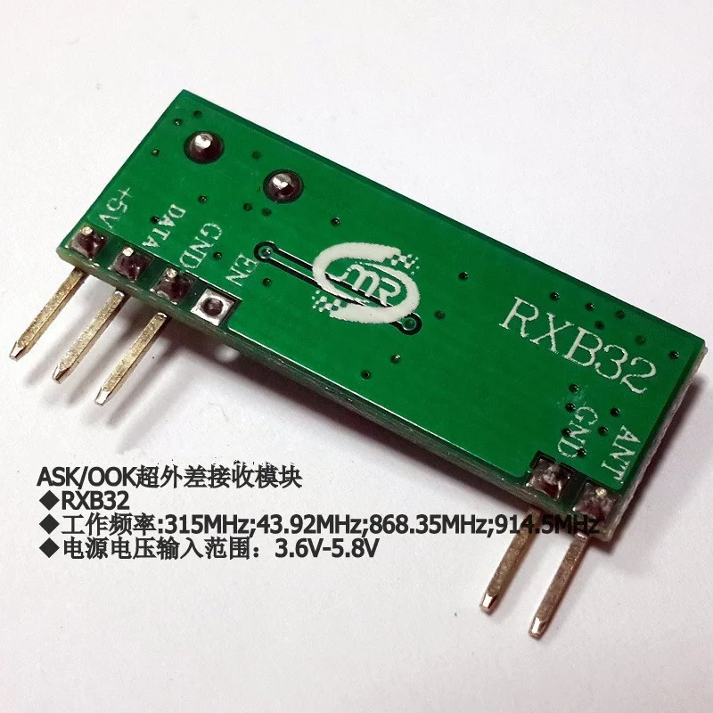 433MHz Wireless Module ASK/OOK - Diy Automation Projects reseña y precio