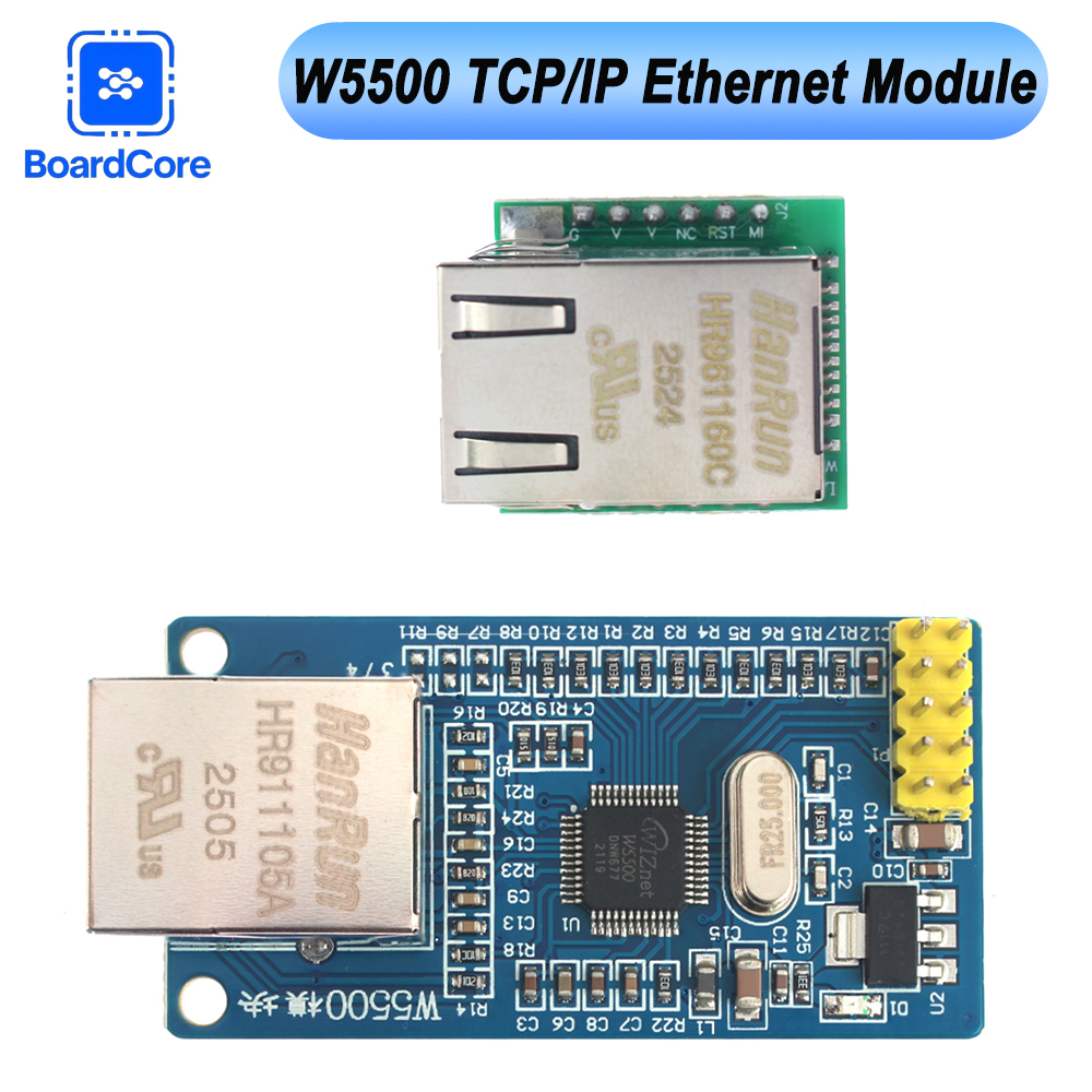 1PC 3.3V W5500 Chip New SPI to - Ethernet Module W5500 reseña y precio