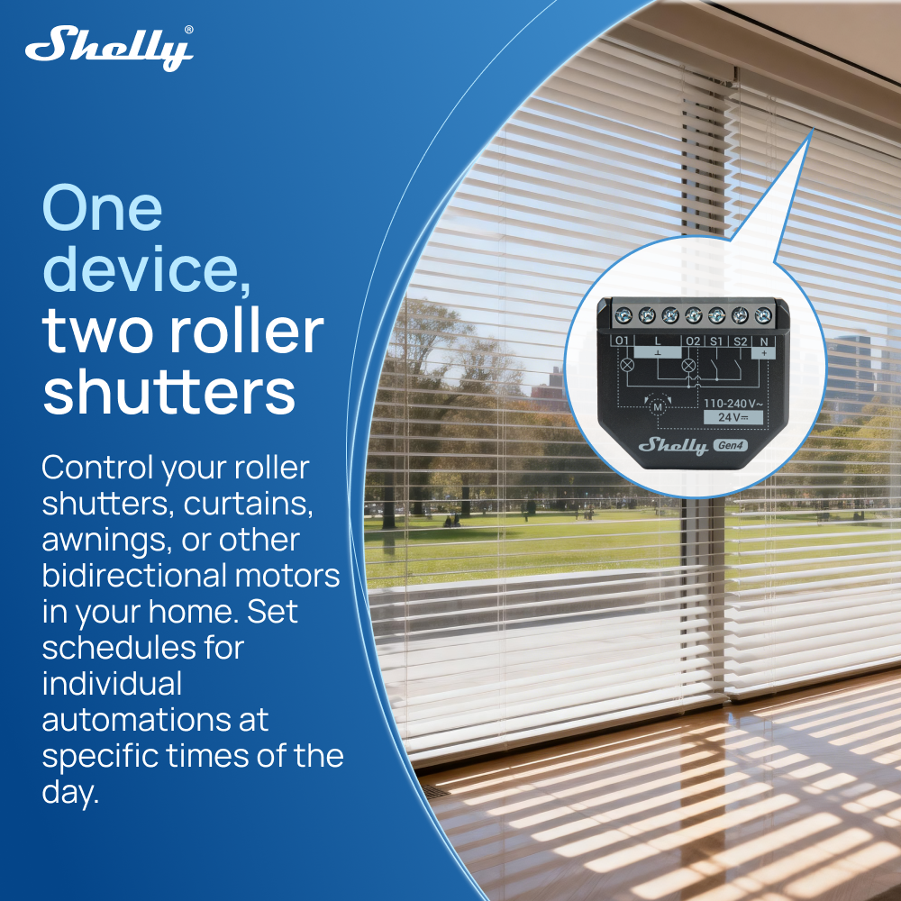 Shelly 2PM Gen4 Zigbee 2 Chann - Shelly Relay Module reseña y precio