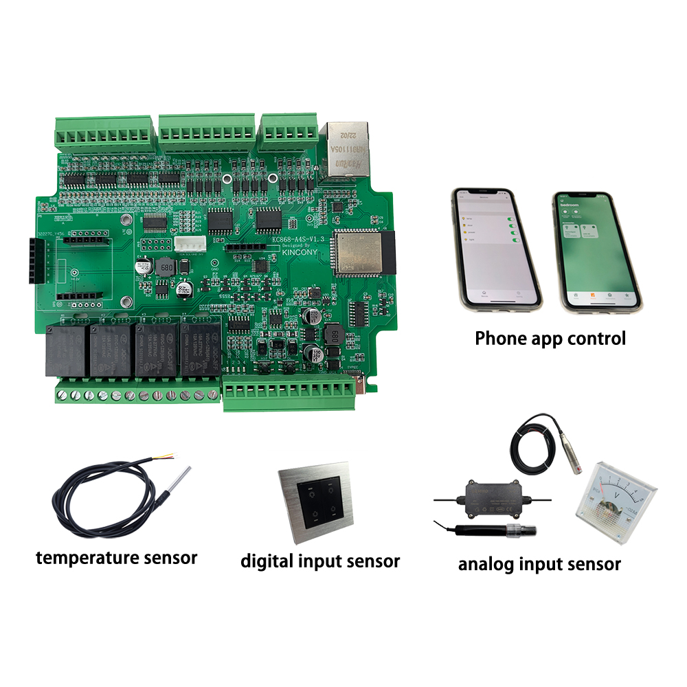 KC868-A4S ESP32 ESPhome Tasmot - Home Automation With Arduino reseña y precio