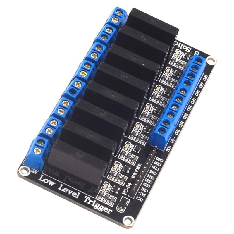 8 Channel DC5V 12V 24V Relays  - Relay 8 Channel Board reseña y precio