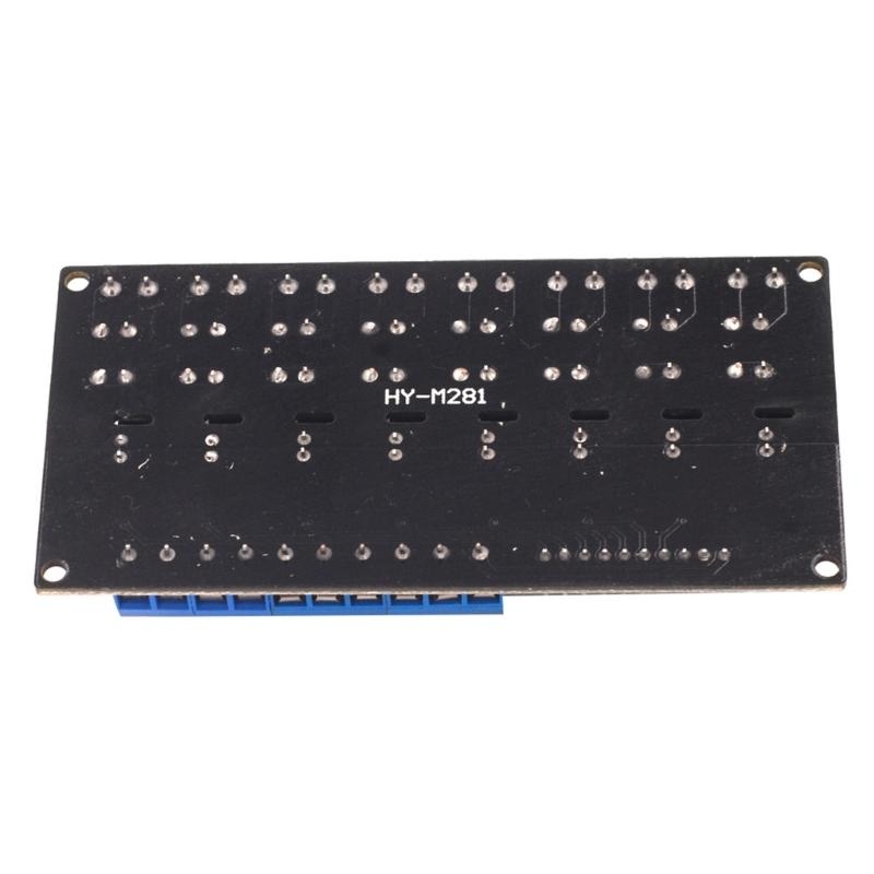8 Channel DC5V 12V 24V Relays  - Relay 8 Channel Board reseña y precio