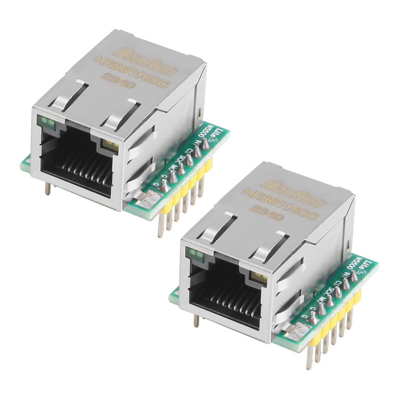 2PCS/LOT USR-ES1 W5500 Chip Ne - Ethernet Module W5500 reseña y precio