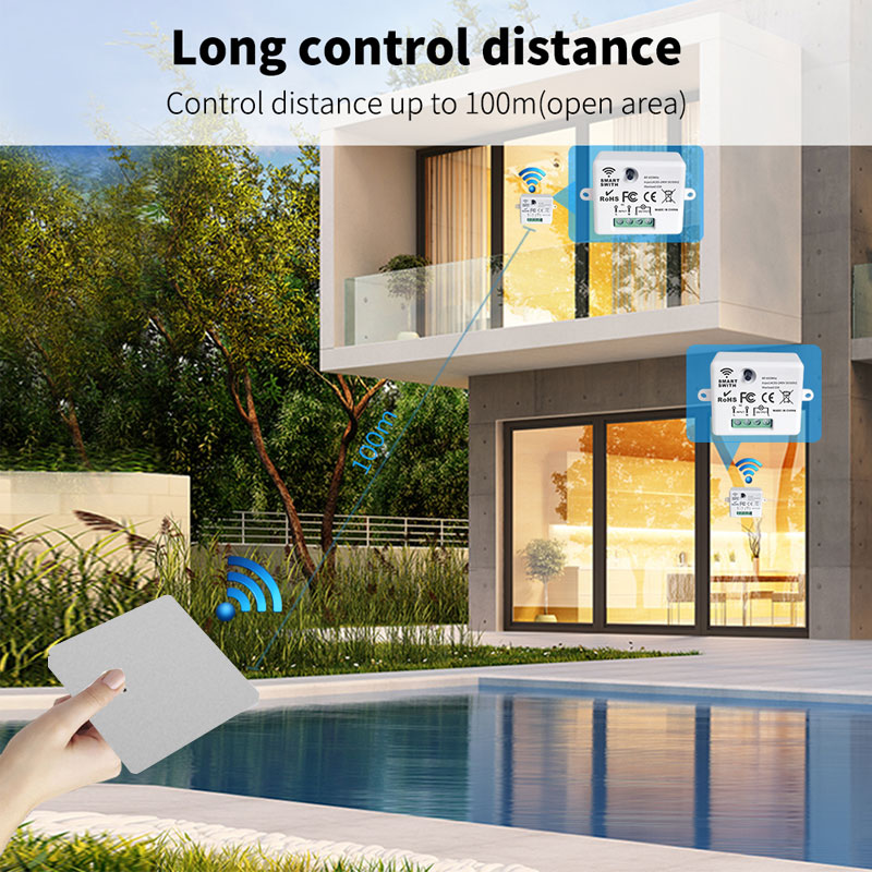RF433 Smart Wireless Switch Se - Home Automation Technology reseña y precio