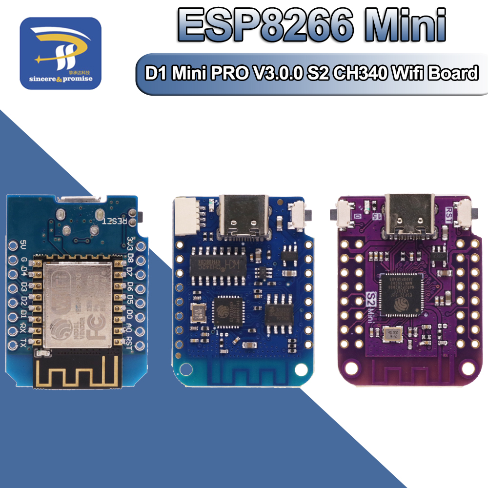 WeMos D1 Mini Pro V3.0 NodeMcu - Esp8266 Nodemcu Board reseña y precio