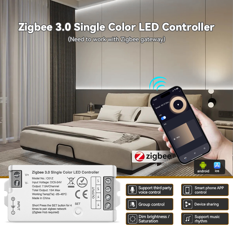 DC5-24V C01Z Zigbee 3.0 Smart  - Zigbee Coordinator Stick reseña y precio