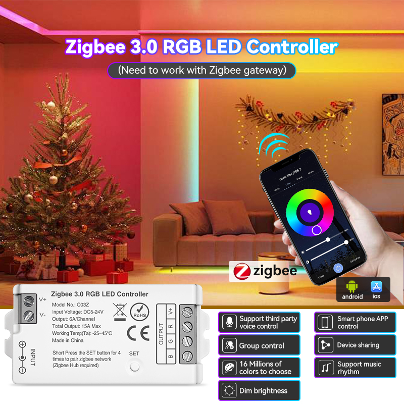 DC5-24V C01Z Zigbee 3.0 Smart  - Zigbee Coordinator Stick reseña y precio