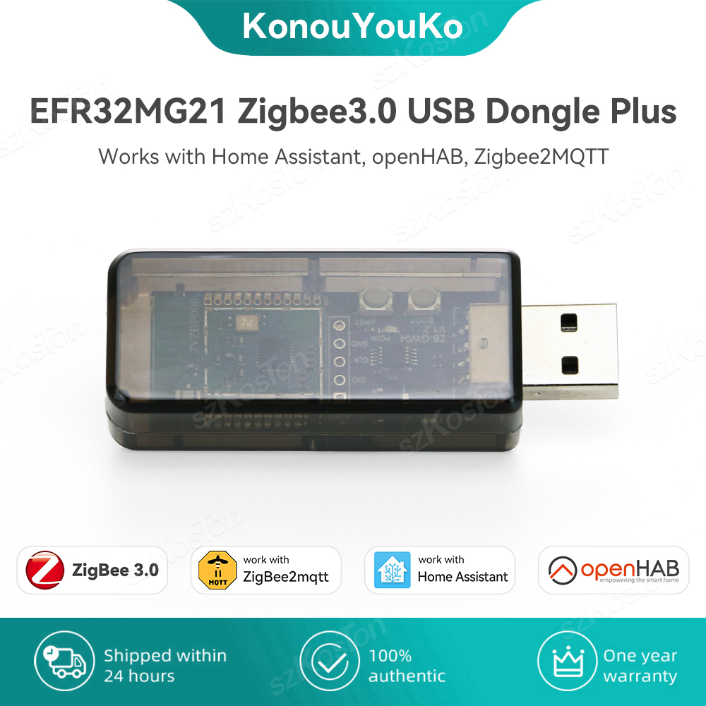 EFR32MG21 Zigbee 3.0 USB Dongl - Zigbee Coordinator Stick reseña y precio