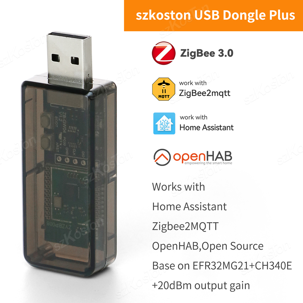 EFR32MG21 Zigbee 3.0 USB Dongl - Zigbee Coordinator Stick reseña y precio