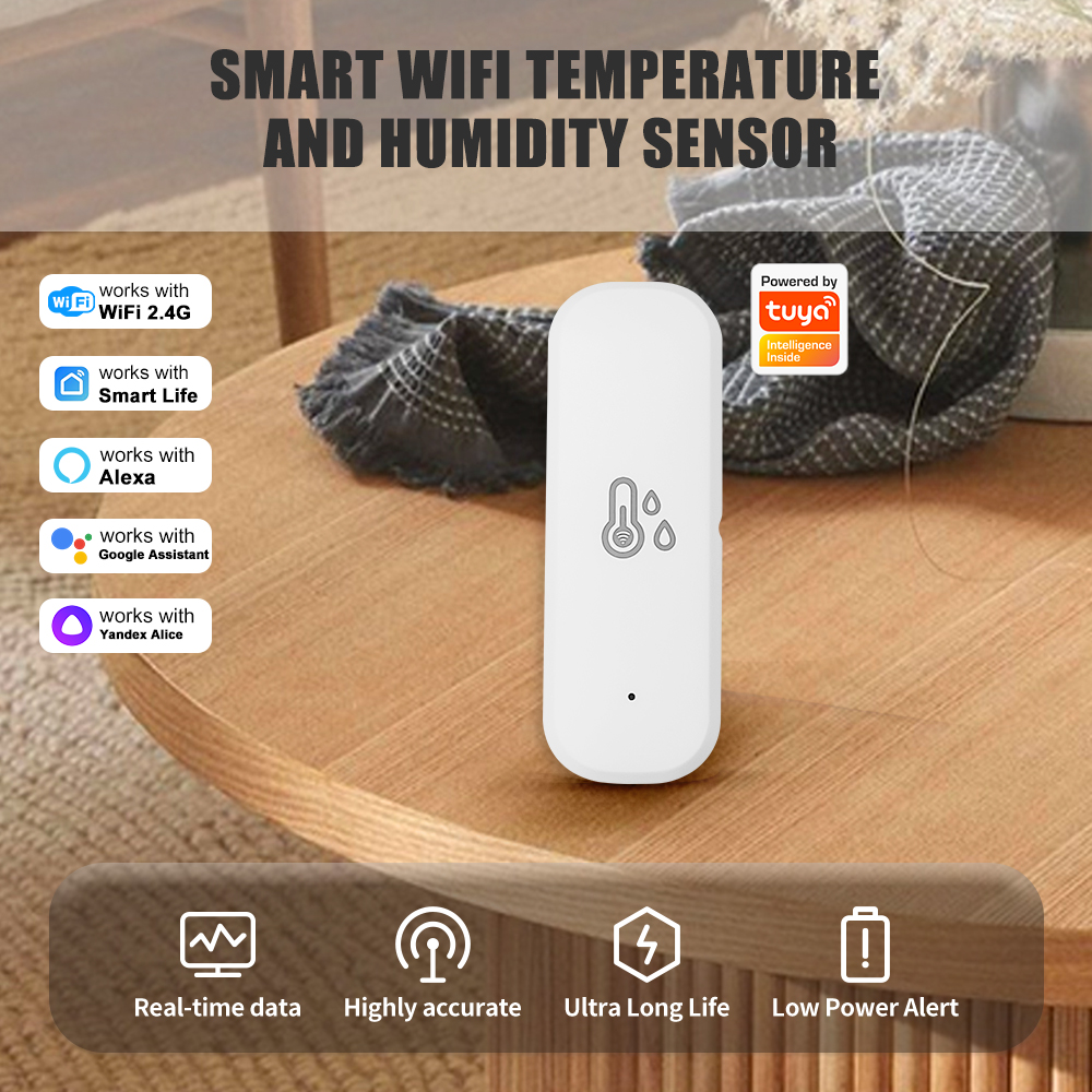 Tuya WiFi Temperature and Humi - Home Automation Technology reseña y precio