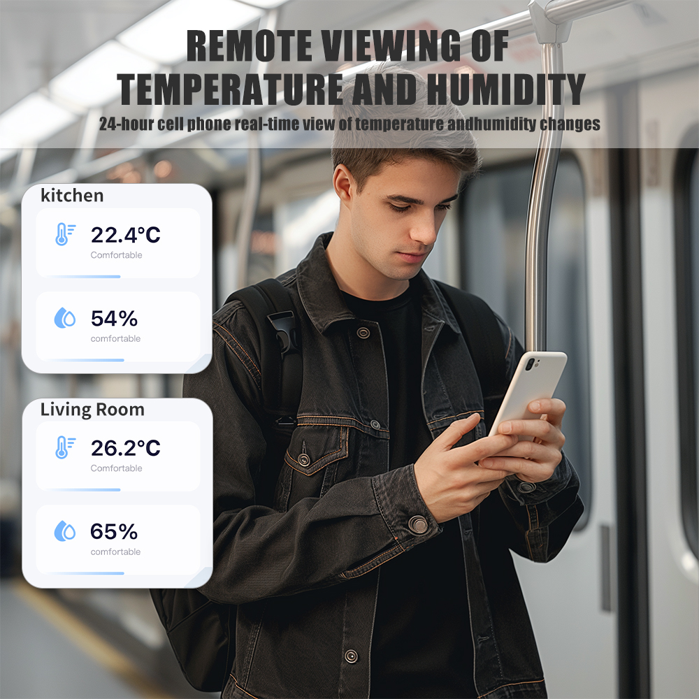 Tuya WiFi Temperature and Humi - Home Automation Technology reseña y precio