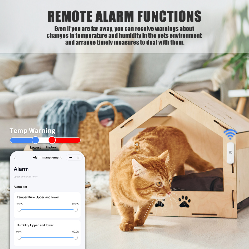 Tuya WiFi Temperature and Humi - Home Automation Technology reseña y precio