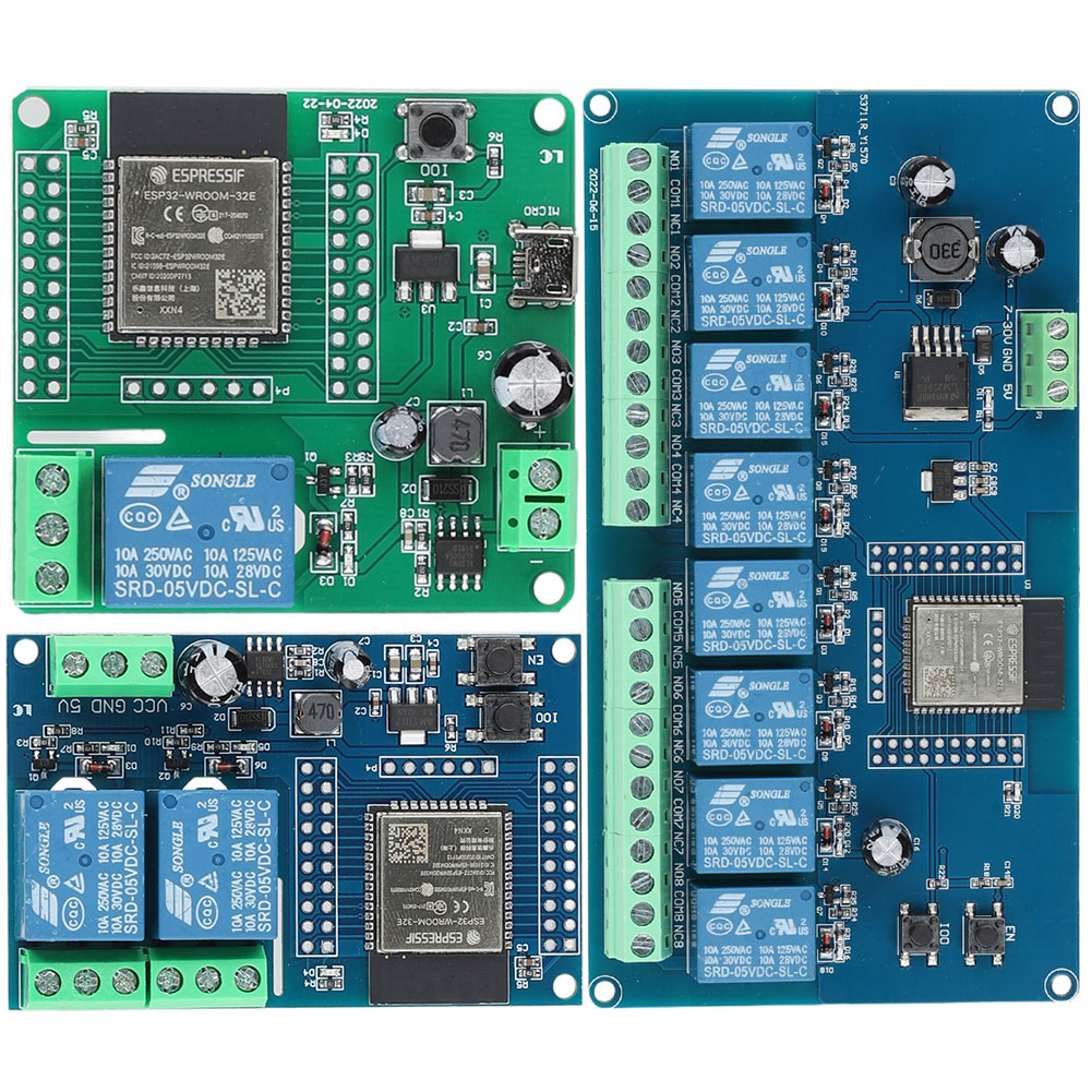 ESP32 1/2/8 Channel Power Supp - Relay 8 Channel Board reseña y precio