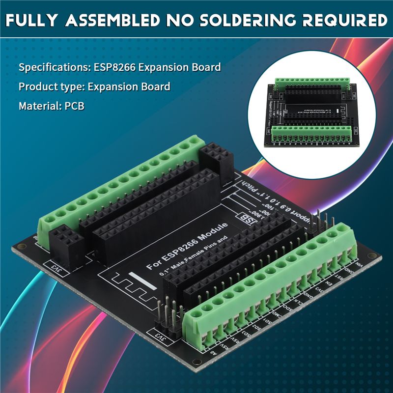 Y22A-ESP8266 Expansion Board 3 - Esp8266 Nodemcu Board reseña y precio