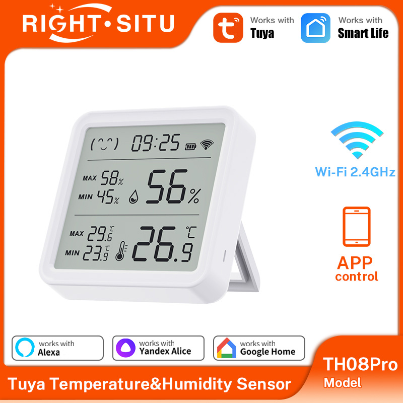 Tuya WiFi Thermometer hygromet - Temperature Humidity Sensor reseña y precio