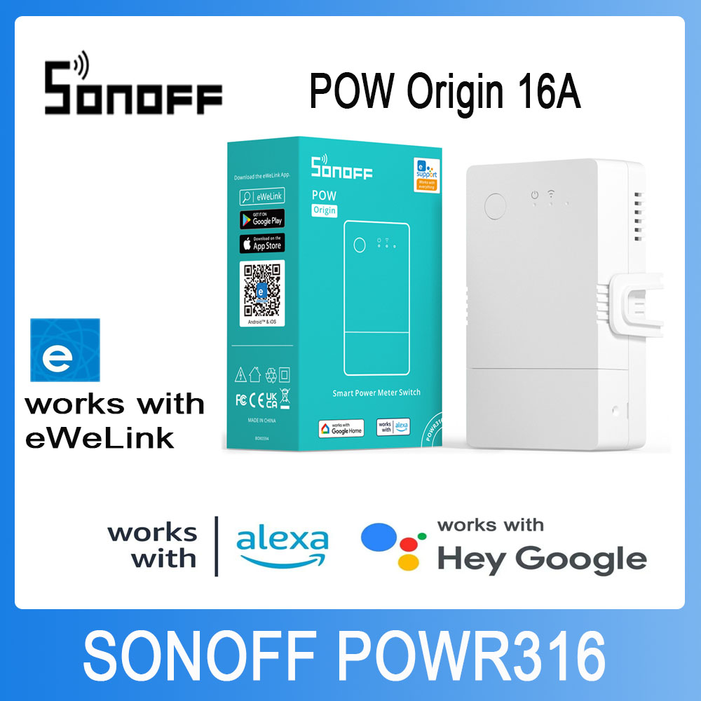 SONOFF POWR316 Pow Origin  Sma - Sonoff Basic Switch reseña y precio