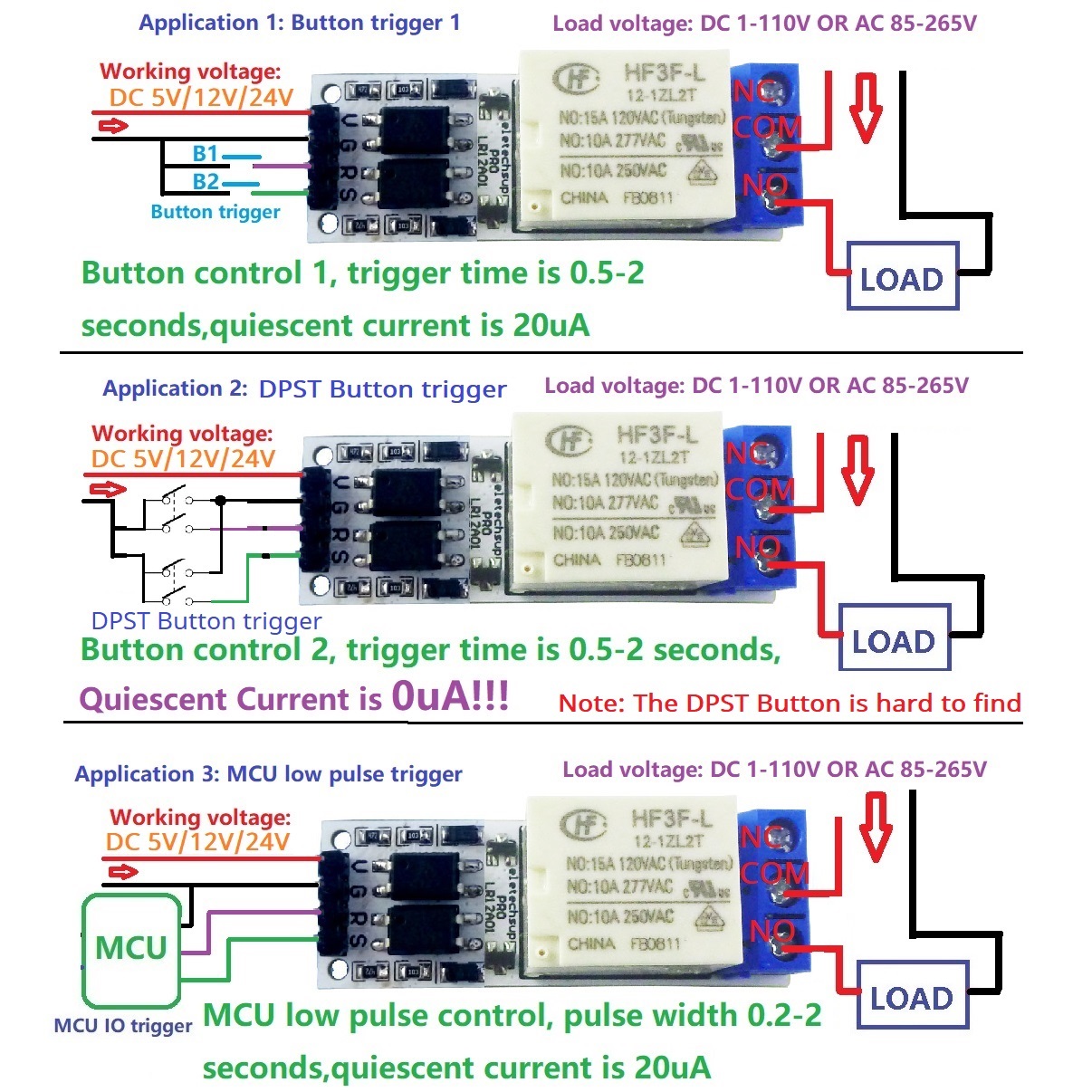 DC 5V 12V 24V Magnetic Latchin - Shelly Relay Module reseña y precio