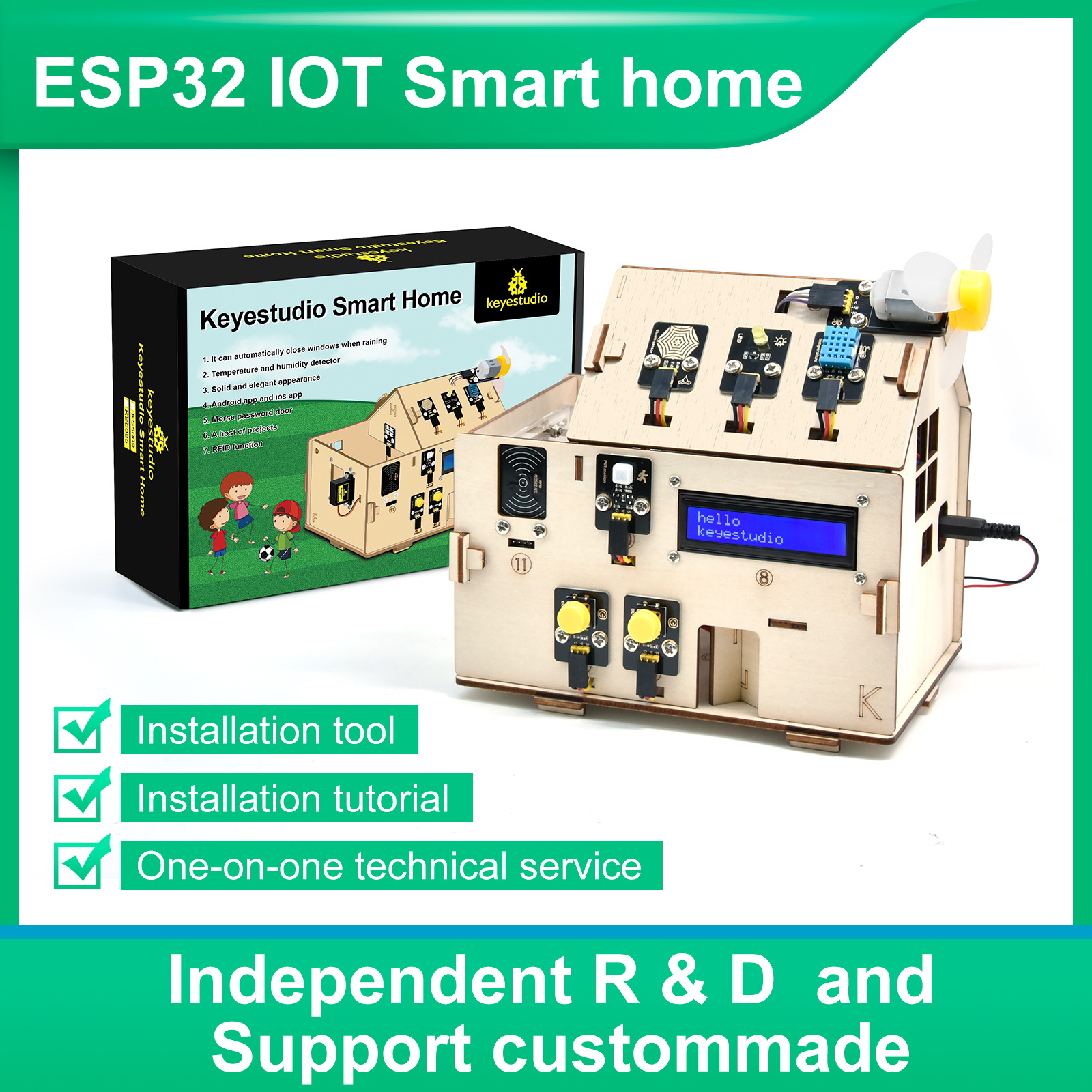 DIY Smart Home kit ESP32 Start - Diy Automation Projects reseña y precio