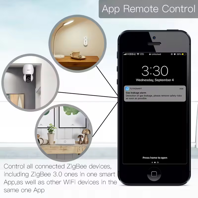Moes Tuya ZigBee 3.0 Smart Gat - Matter Hub Thread reseña y precio