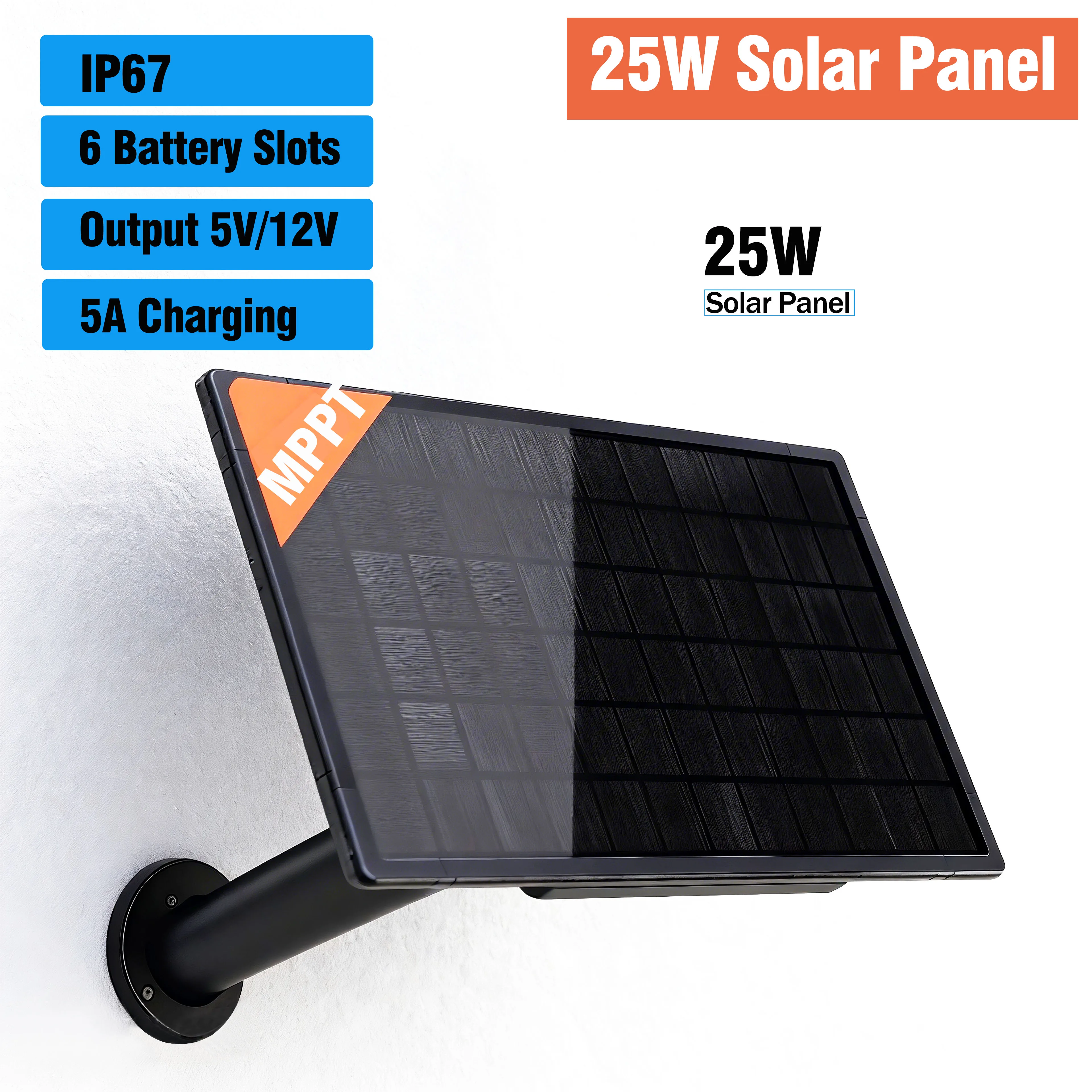 25W MPPT Solar Panel Module Ba - Home Automation With Arduino reseña y precio
