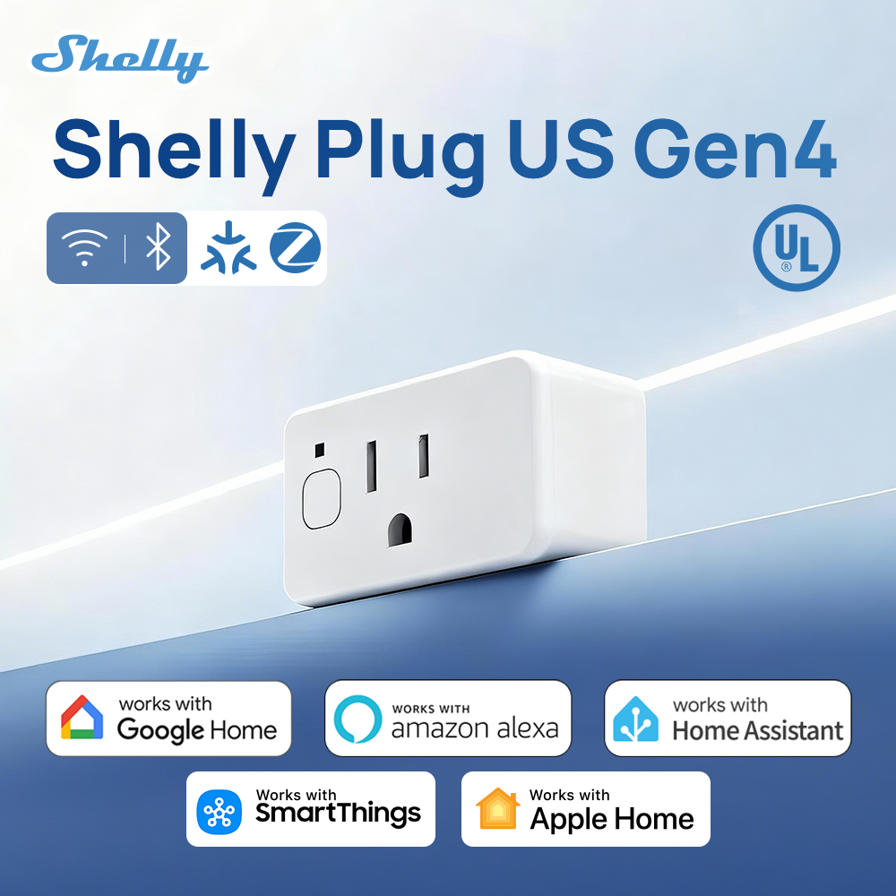 Shelly Plug US Gen4 Zigbee Cer - Shelly Relay Module reseña y precio