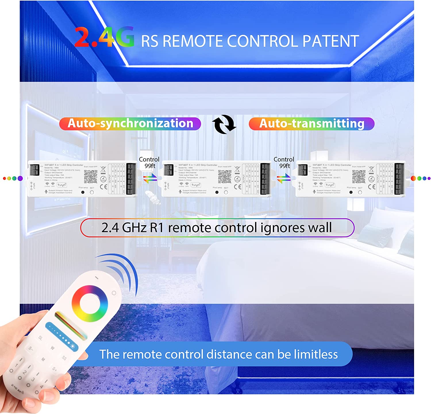 WB5 5 in 1 LED Strip Controlle - Zigbee Coordinator Stick reseña y precio