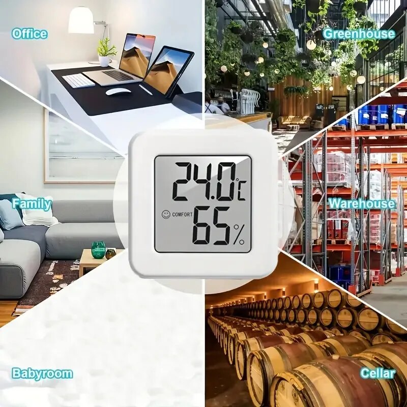 Digital Hygrometer Thermometer - Temperature Humidity Sensor reseña y precio