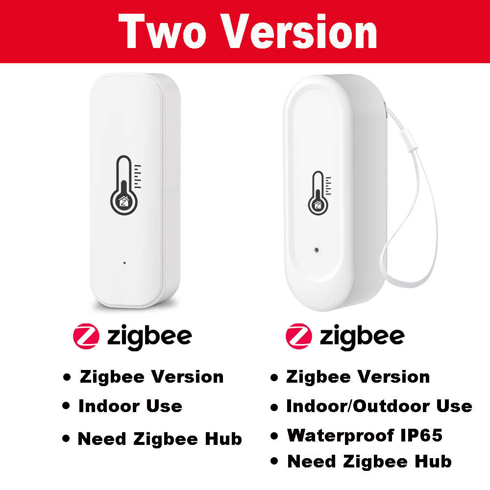 Tuya ZIgbee IP65 Waterproof Ou - Temperature Humidity Sensor reseña y precio