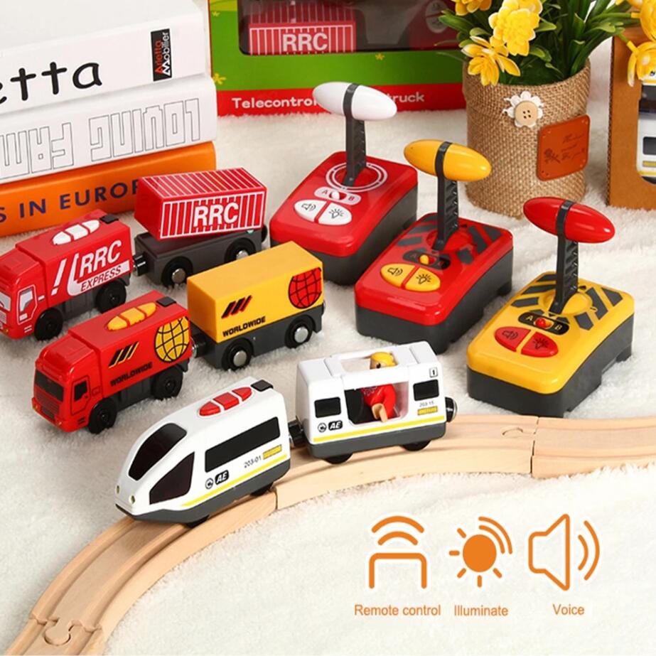 Wooden RC Train Railway Access - Home Automation Tutorial reseña y precio
