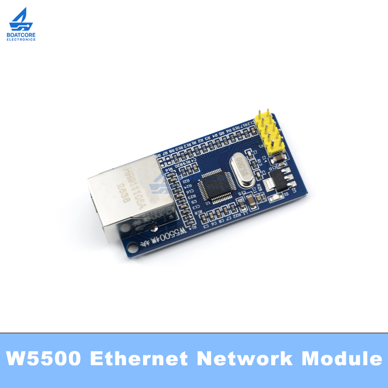 1PCS W5500 Chip New SPI to LAN - Ethernet Module W5500 reseña y precio