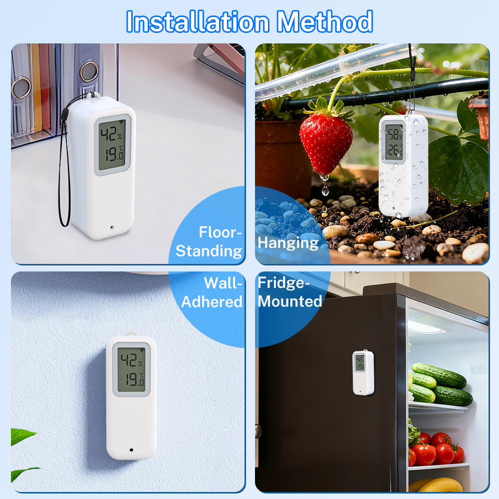 Tuya WiFi ZigBee Temperature a - Temperature Humidity Sensor reseña y precio