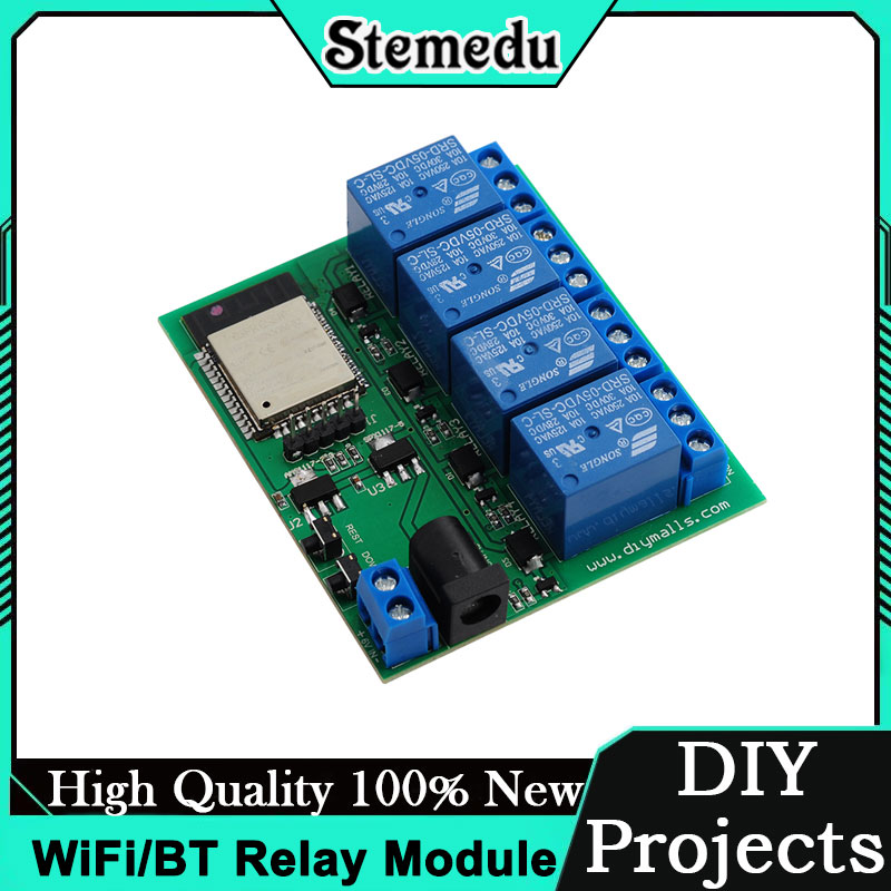 ESP32S 4-Channel WiFi/Bluetoot - Iot Diy Home Automation reseña y precio