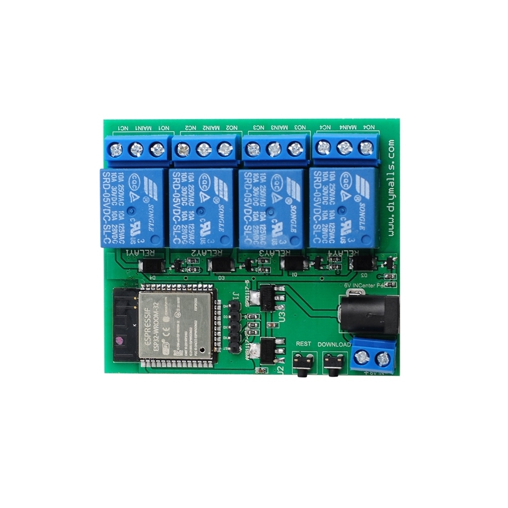 ESP32S 4-Channel WiFi/Bluetoot - Iot Diy Home Automation reseña y precio