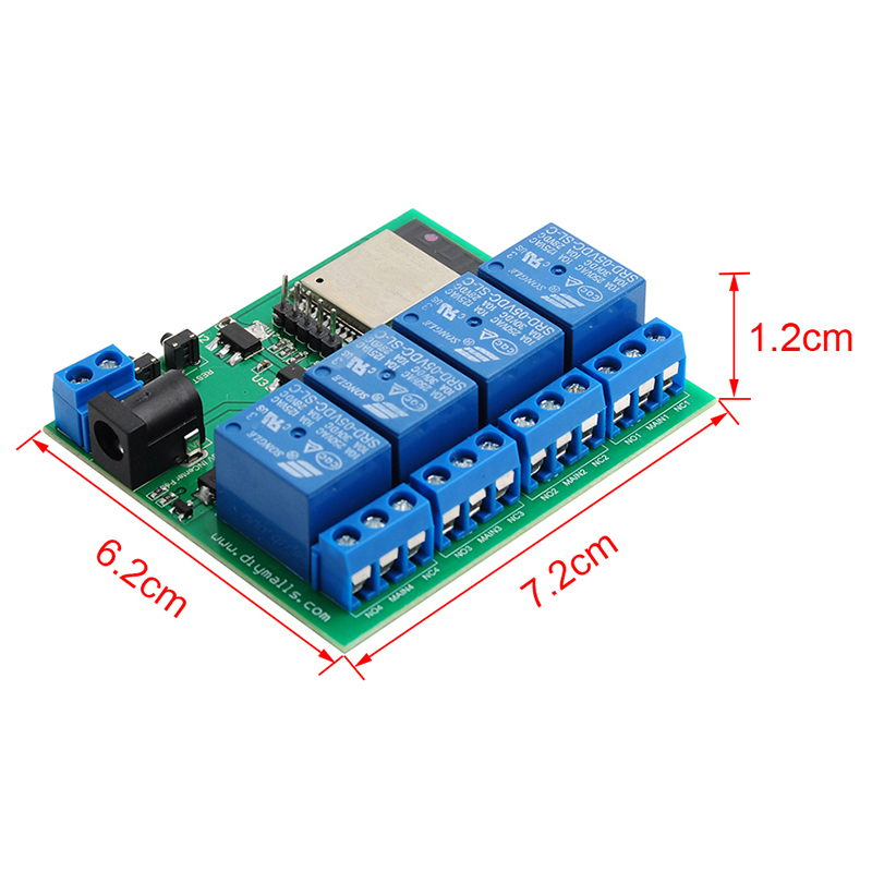 ESP32S 4-Channel WiFi/Bluetoot - Iot Diy Home Automation reseña y precio