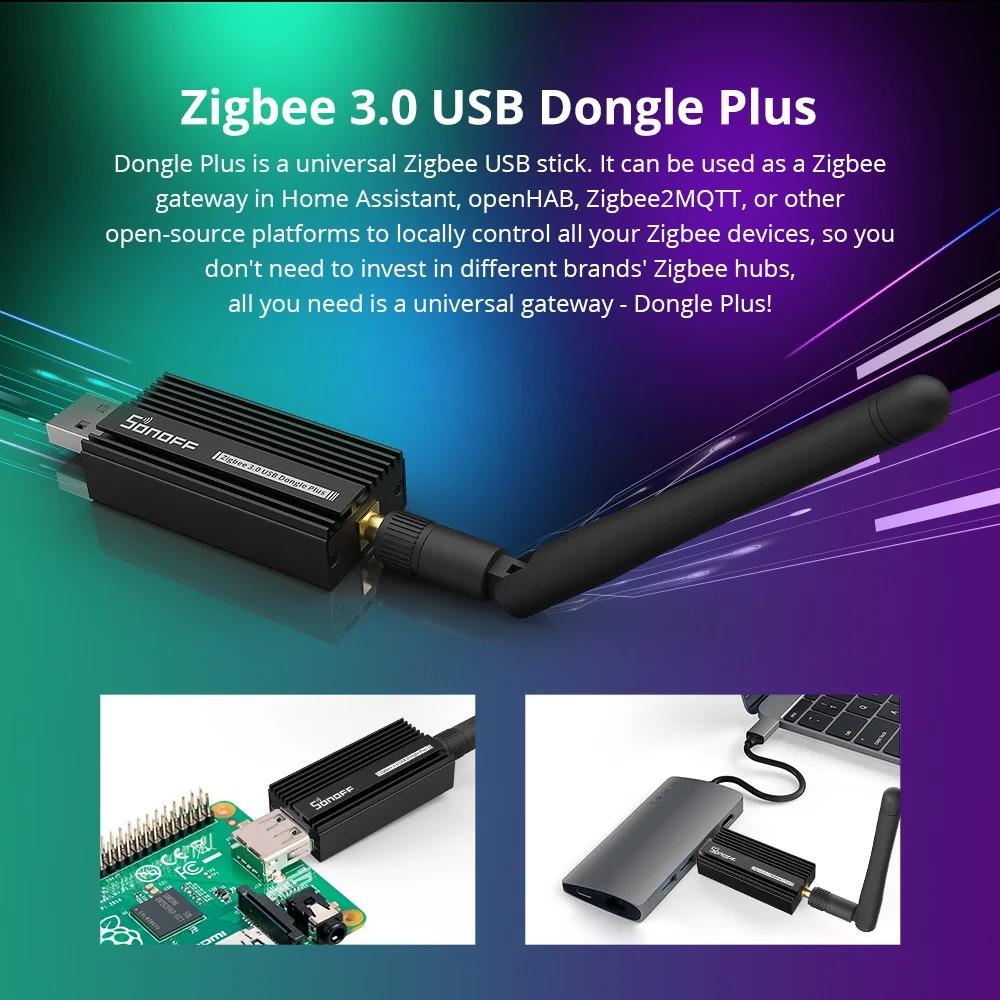 Sonoff Zigbee 3.0 Usb Dongle P - Zigbee Coordinator Stick reseña y precio
