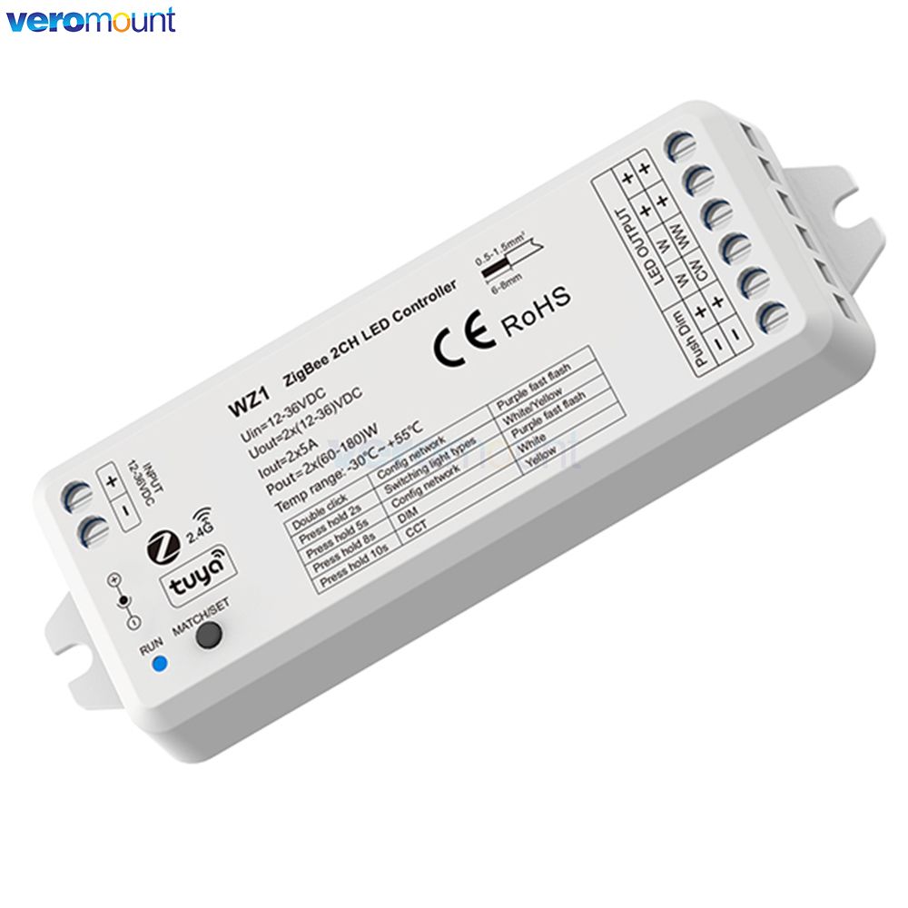 WZ1 Zigbee LED Dimmer 12V 24V  - Zigbee Coordinator Stick reseña y precio