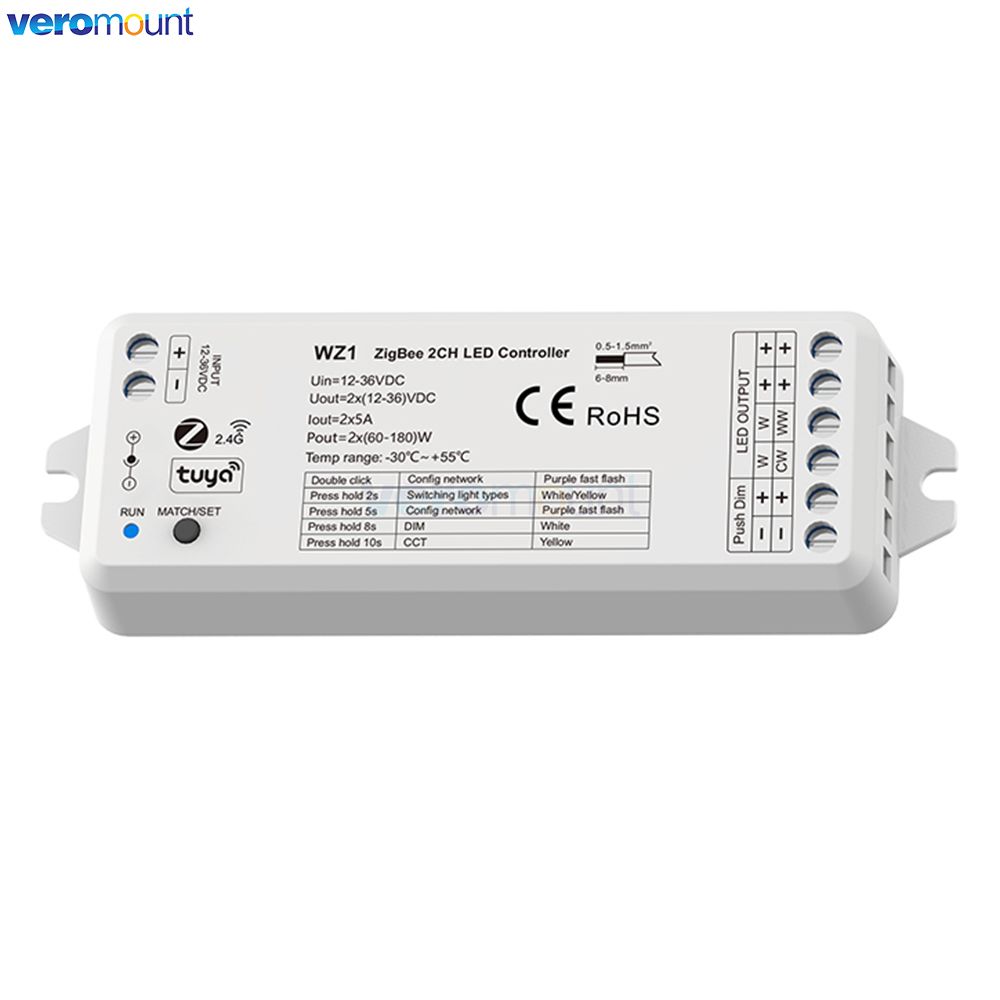 WZ1 Zigbee LED Dimmer 12V 24V  - Zigbee Coordinator Stick reseña y precio
