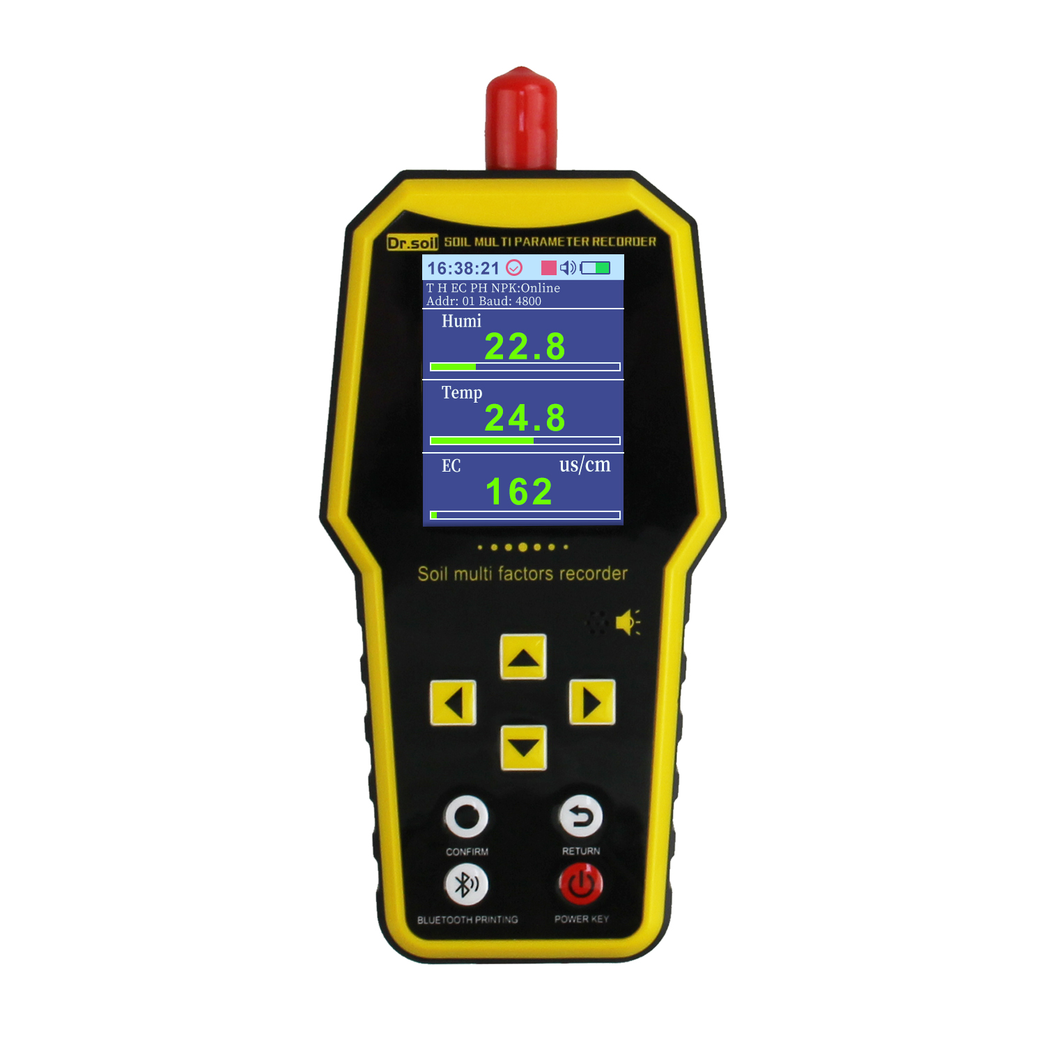 7 in 1 Portable Soil Moisture  - Temperature Humidity Sensor reseña y precio