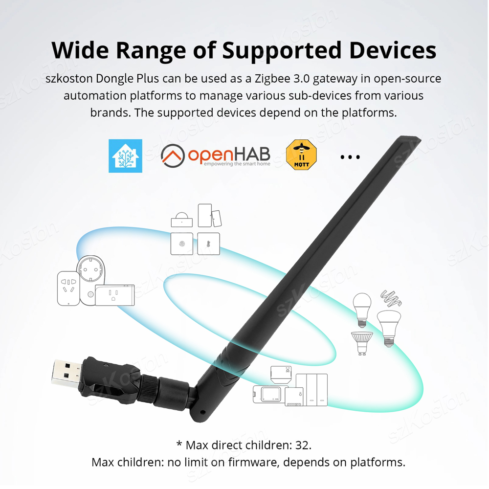 Zigbee USB Dongle Plus-E Gatew - Zigbee Coordinator Stick reseña y precio